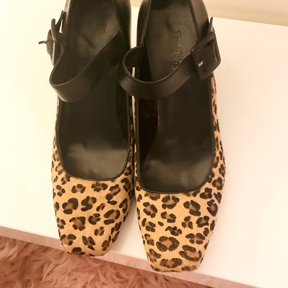 Franco Sarto  Leopard Mary Janes - Picture 3 of 6